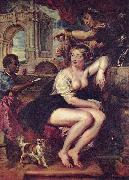 Peter Paul Rubens Bathseba am Brunnen oil painting reproduction